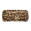Xenos Mand luipaard - 11x30x20 cm - bruin/beige- Manden|Manden