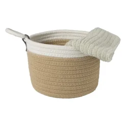 Xenos Mand met clip Mick - ø18x13 cm- Manden|Manden