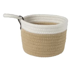 Xenos Mand met clip Mick - ø15x11 cm- Manden|Manden