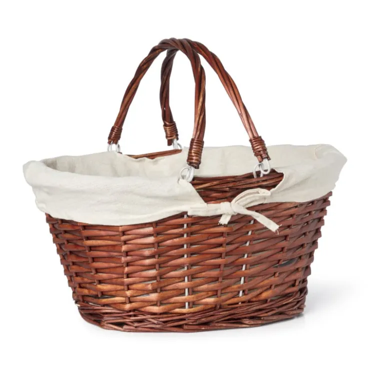 Xenos Mand met hengsels - 41x32x20 cm- Manden|Manden
