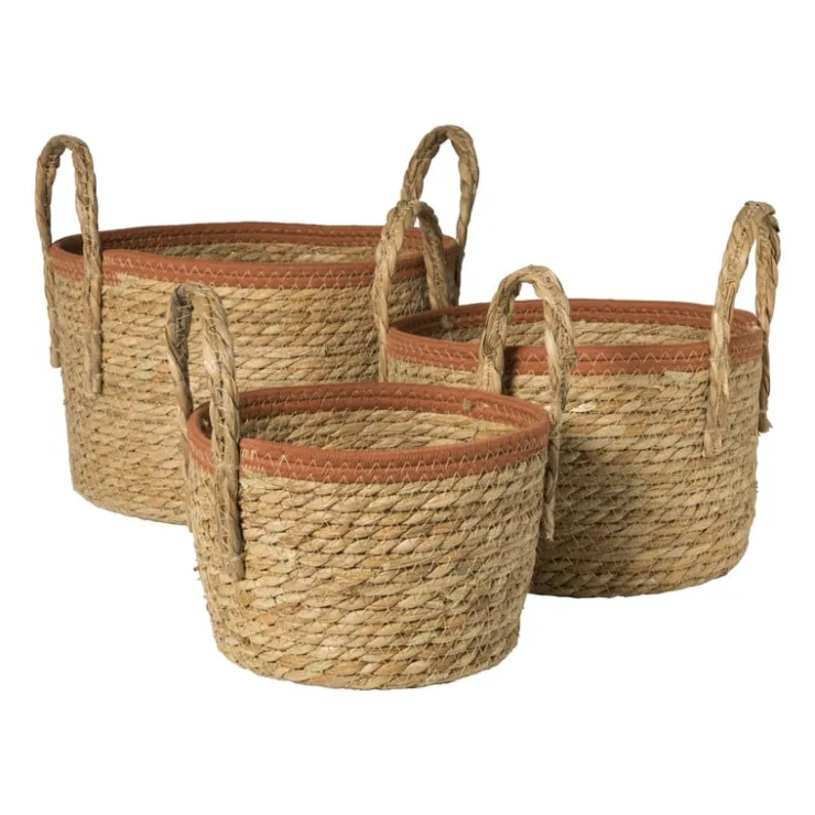 Xenos Mand Siem hoog - ø27x18 cm - diverse kleuren- Manden|Manden