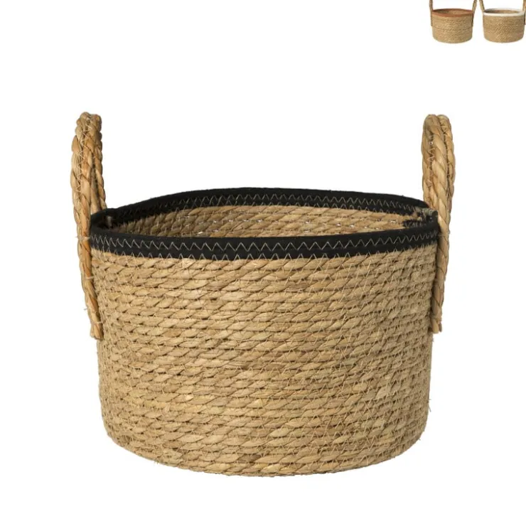 Xenos Mand Siem hoog - ø32x21 cm - diverse kleuren- Manden|Manden