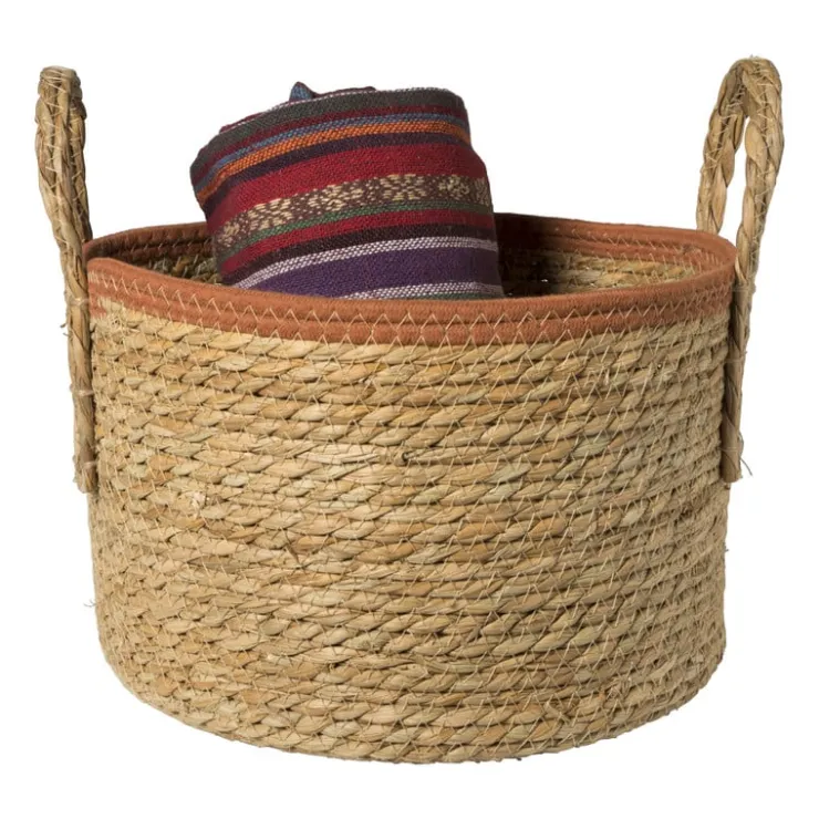 Xenos Mand Siem hoog - ø32x21 cm - diverse kleuren- Manden|Manden