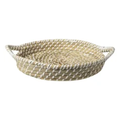 Xenos Mand sofie met hengsels - ø35x6 cm- Manden|Manden