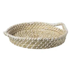 Xenos Mand sofie met hengsels - ø35x6 cm- Manden|Manden