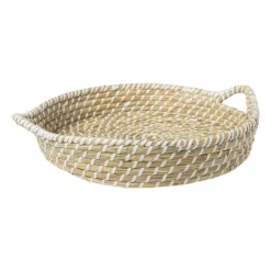 Xenos Mand sofie met hengsels - ø40x8 cm- Manden|Manden