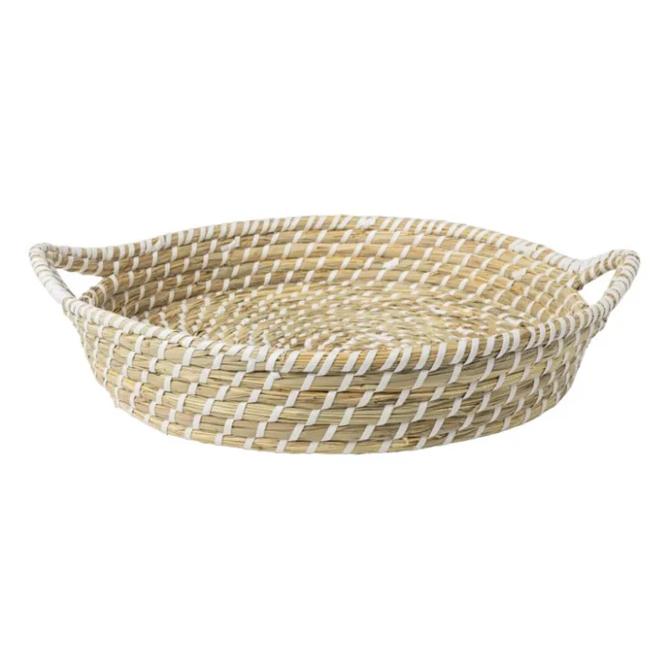 Xenos Mand sofie met hengsels - ø40x8 cm- Manden|Manden
