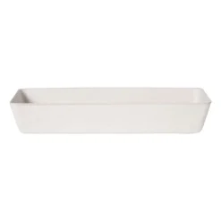 Xenos Mand vilt langwerpig - wit - 6x36x14 cm- Manden|Manden