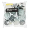 Xenos Maxi-waxinelichten - 10 branduren - set van 18- Waxinelichtjes