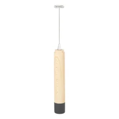 Xenos Melkopschuimer bamboe - 26,3 cm- Koffie Accessoires|Keukenapparatuur