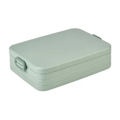 Mepal lunchbox groot - lichtgroen - 6.5x25.5x17 cm- Broodtrommels