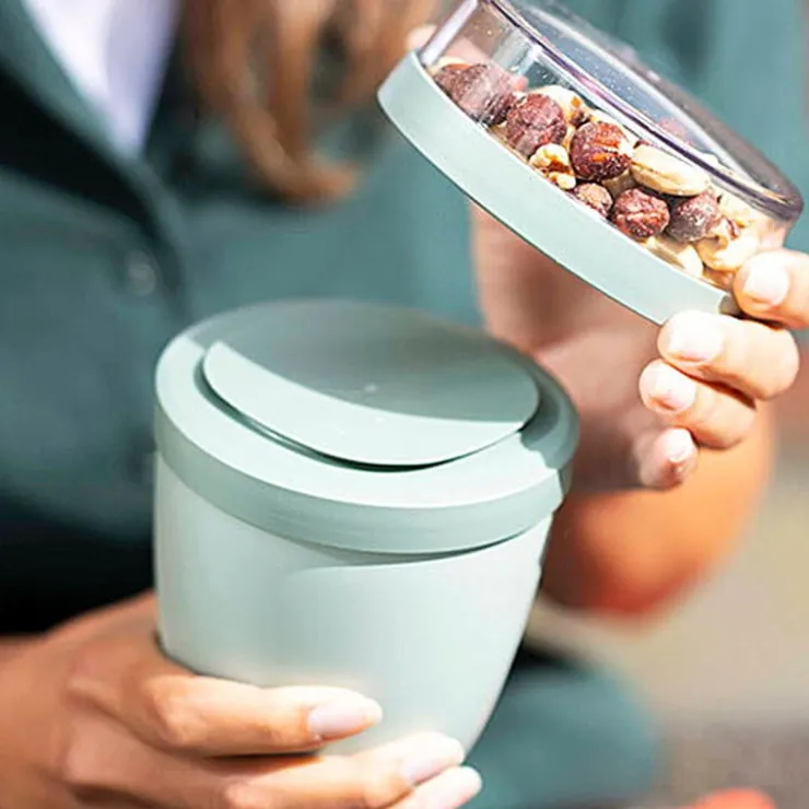 Mepal mini lunchpot - lichtgroen - 300 ml + 120 ml- Broodtrommels