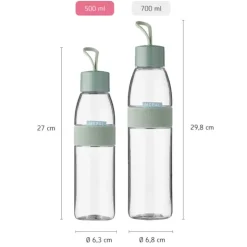 Mepal waterfles klein - lichtgroen - 500 ml- Drinkflessen