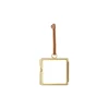 Xenos Mini fotolijstje hangend - goud - 6x6 cm- Wandhangers|Fotolijsten