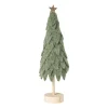 Xenos Mini kerstboom - groen - ø11x40 cm- Kleine Kerstbomen|Kerstfiguren