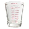 Xenos Mini maatbeker - glas - 30 ml- Keukengerei