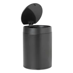 Xenos Mini pedaalemmer - 1.5 liter - zwart- Pedaalemmers
