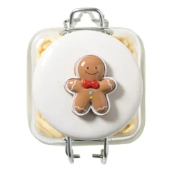 Xenos Mini weckpot kerst - transparant - 90 ml - diverse varianten- Voorraadpotten|Kerstcadeaus
