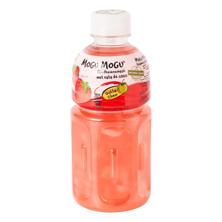 Xenos Mogu mogu drink - aardbei - 320 ml- Koude Dranken