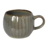 Xenos Mok bol reactive glaze - grijs - 480 ml- Mokken