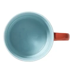 Xenos Mok clashing colour - rood - 445 ml- Mokken