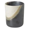Xenos Mok cortado groot - beige/zwart - 350 ml- Kerst|Mokken