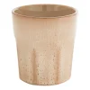 Xenos Mok facet - beige - 150 ml- Mokken
