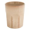Xenos Mok facet - beige - 280 ml- Mokken