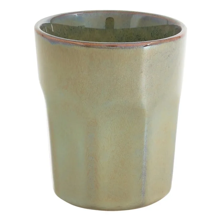 Xenos Mok facet - groen - 280 ml- Mokken