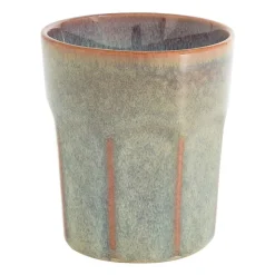 Xenos Mok facet - lichtblauw - 280 ml- Mokken