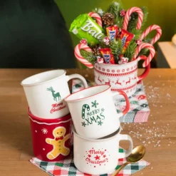 Xenos Mok Gingerbread - 300 ml- Mokken|Kerstcadeaus