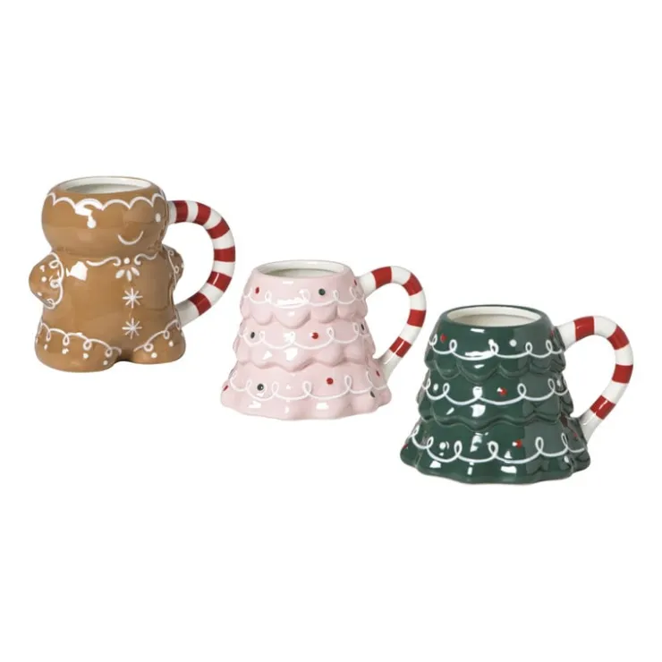 Xenos Mok kerstboom - groen- Kerstcadeaus|Kerstmokken