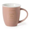 Xenos Mok met gouden tekst - roze - 380 ml- Mokken
