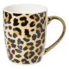 Xenos Mok panter - 340 ml- Mokken|Kerstcadeaus