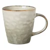 Xenos Mok Toscane - grijs - 375 ml- Mokken|Kerstcadeaus