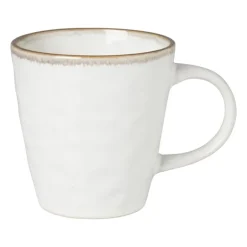 Xenos Mok Toscane - wit - 375 ml- Mokken|Kerstcadeaus