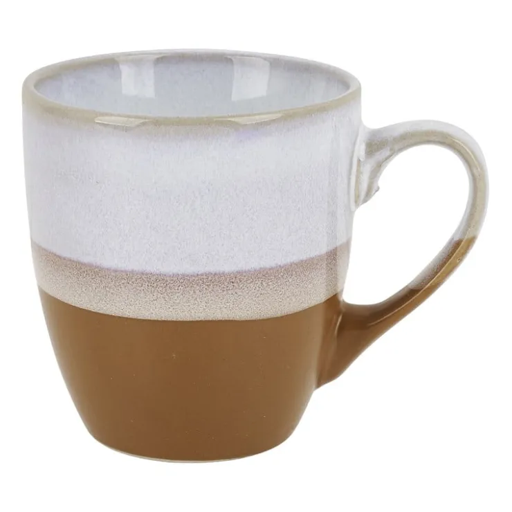 Xenos Mok voor senseo 2-tone - diverse kleuren - 200 ml- Mokken