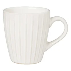 Xenos Mokje relief - wit - 175 ml- Mokken