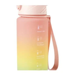 Xenos Motivatie waterfles 1 liter - regenboog- Drinkflessen|Kerstcadeaus