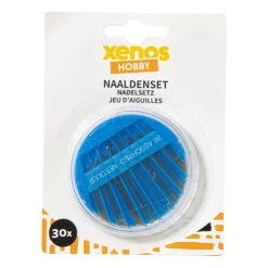 Xenos Naaldenset - set van 30 - diverse varianten- Knutselspullen
