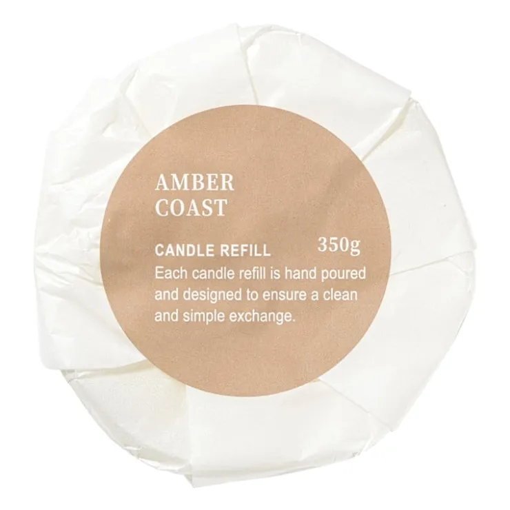 Xenos Navulling geurkaars - amber coast - 350 gram- Geurkaarsen|Geurkaarsen