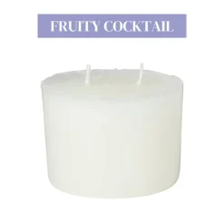 Xenos Navulling geurkaars - fruity cocktail - 350 gram- Geurkaarsen|Geurkaarsen