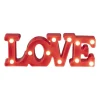 Xenos Neon LED lamp LOVE - rood - 30x10 cm- Led Lampen
