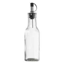 Xenos Olie/azijnfles - glas - 180 ml- Voorraadpotten|Beugelflessen