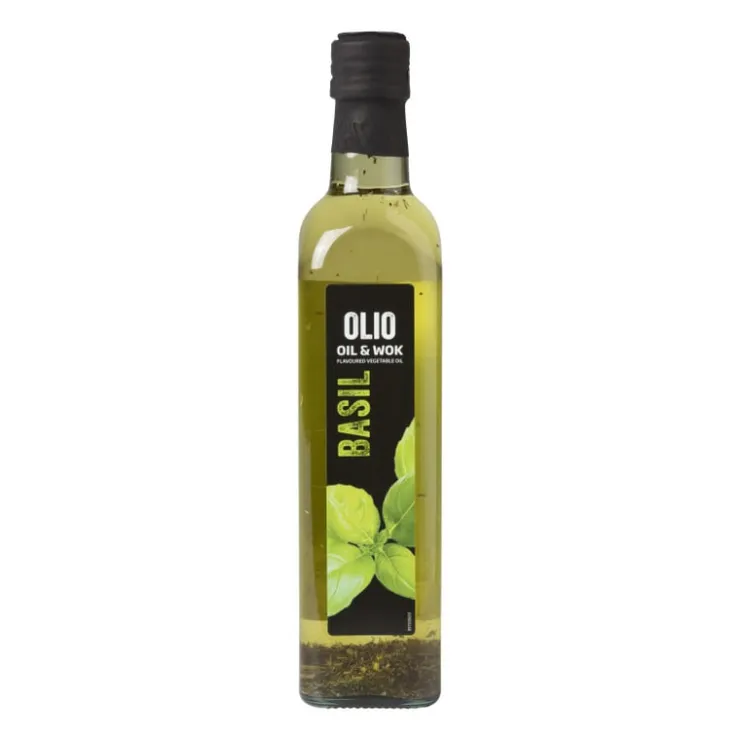 Olio basilicumolie - 500 ml- Italiaanse Keuken|Olie En Azijn