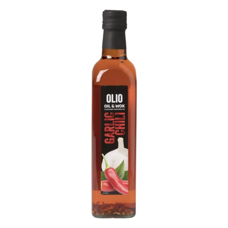 Olio knoflook chili olie - 500 ml- Mexicaanse Keuken|Olie En Azijn
