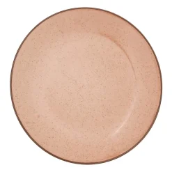 Xenos Ontbijtbord Emma - terra roze - ⌀21 cm- Borden