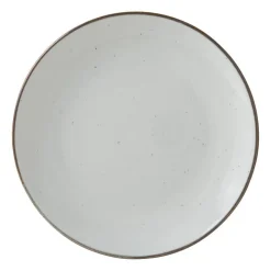 Xenos Ontbijtbord Emma - wit - ø21 cm- Borden