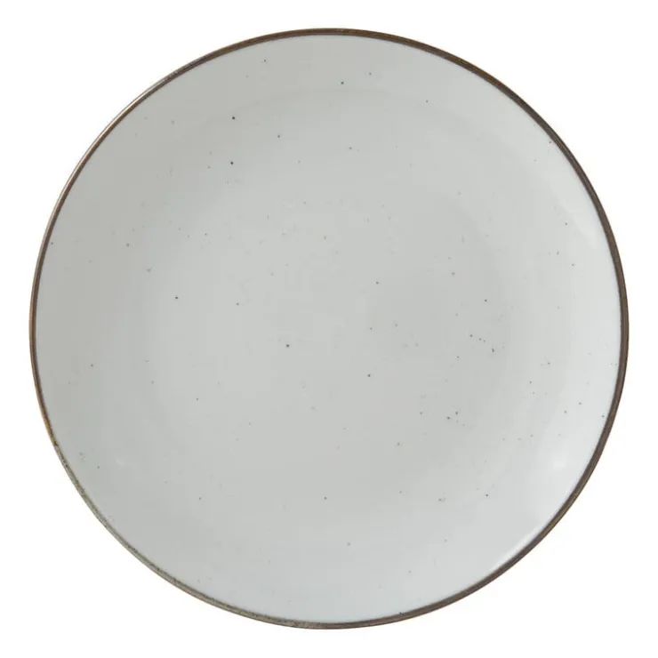 Xenos Ontbijtbord Emma - wit - ø21 cm- Borden