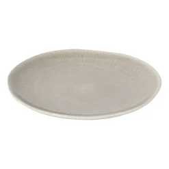 Xenos Ontbijtbord fuji - beige - ø21x2.1 cm- Borden